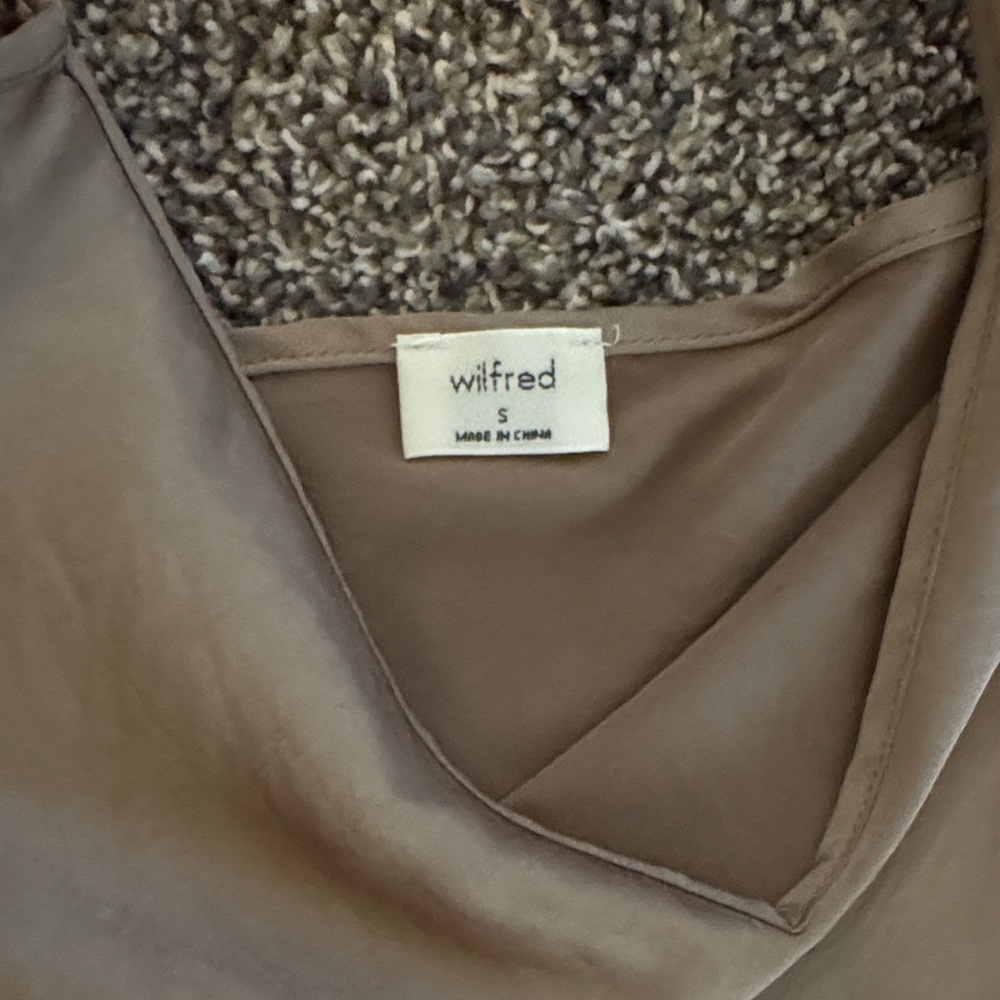 Aritzia Satin Slip Midi Dress - Picture 3 of 5